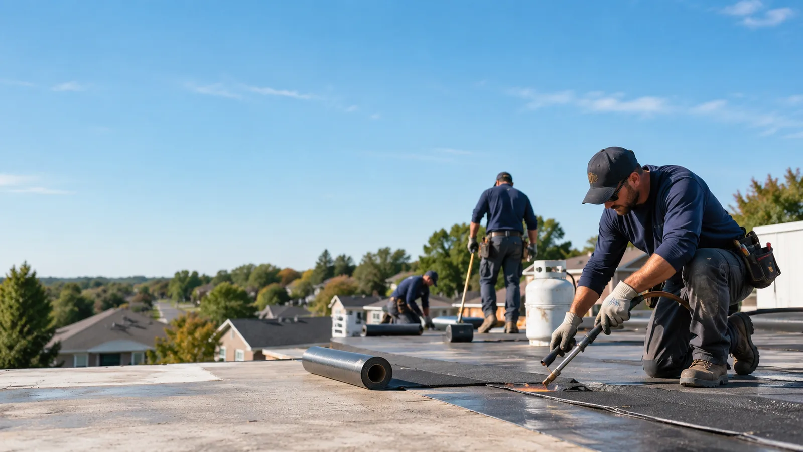 Flat Roof Leak Repair providers in Leonard, ND